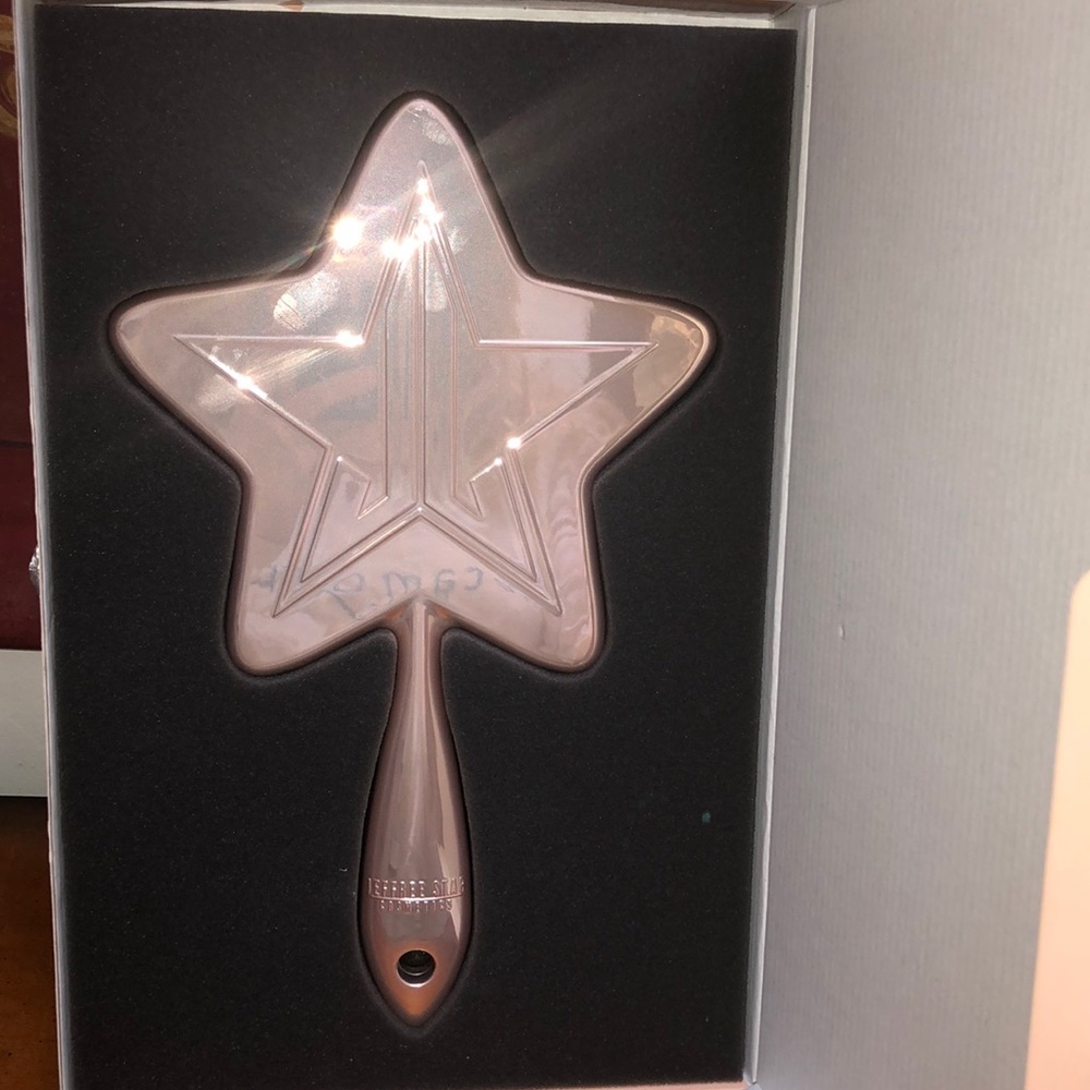 Jeffree Star Iridescent Pink Hand Mirror